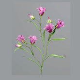 Prémium minőségű, 66 cm magas, élethű, lilásrózsaszín színű, mesterséges mű harangvirág